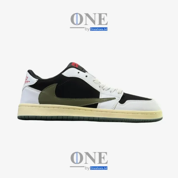 Air Jordan - 1 Low Travis Scott Black Olive (A Grade)